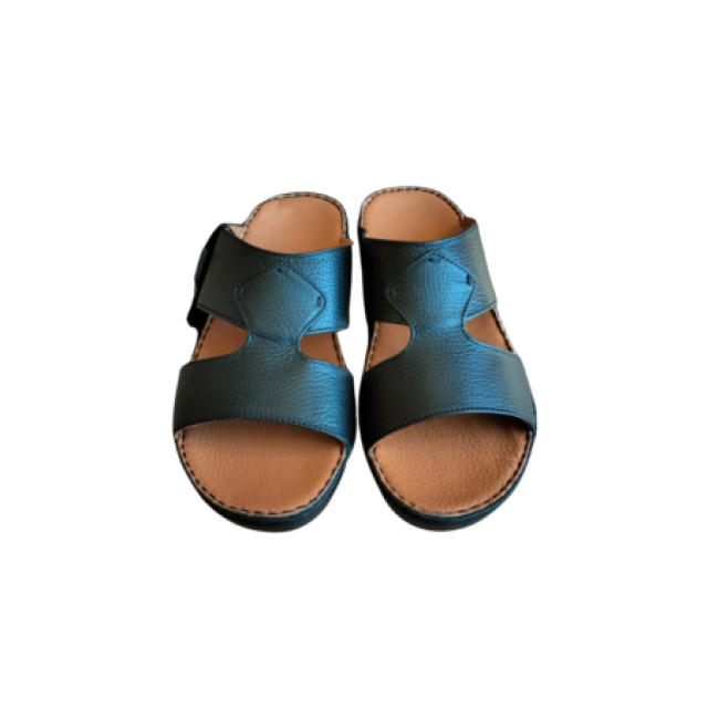 Black Leather Sandel